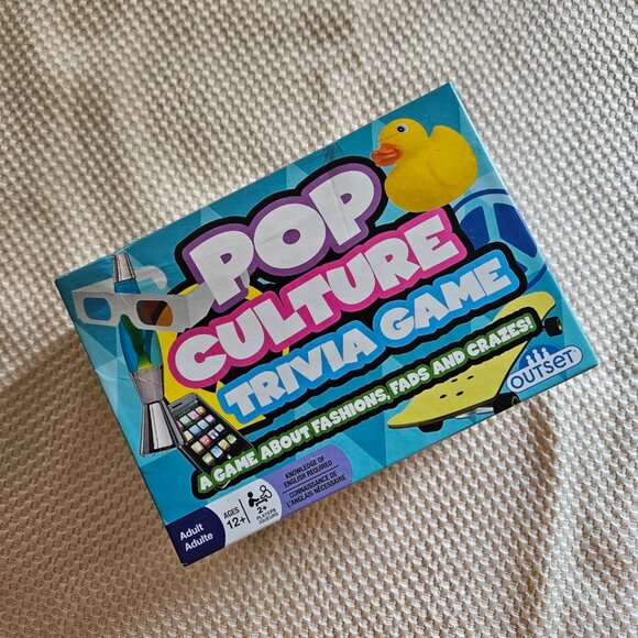 Pop Culture Trivia Game by Outset Media - NEW - Picture 1 of 10